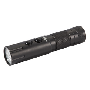 Portable Aluminum Mini 8 LED laser flashlight Led flashlight with laser pointer Dry battery Laser torch