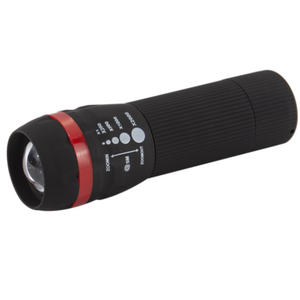 1W LED Zoom Focus Plastic Flashlight Best Selling 3 Modes Adjustable Focus LED Telescopic Flashlight Small