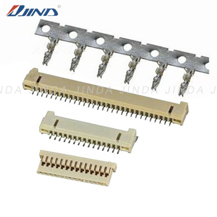 DF14-8P-1.25T-5-8 pin 12v smt electrical connector pbt gf20