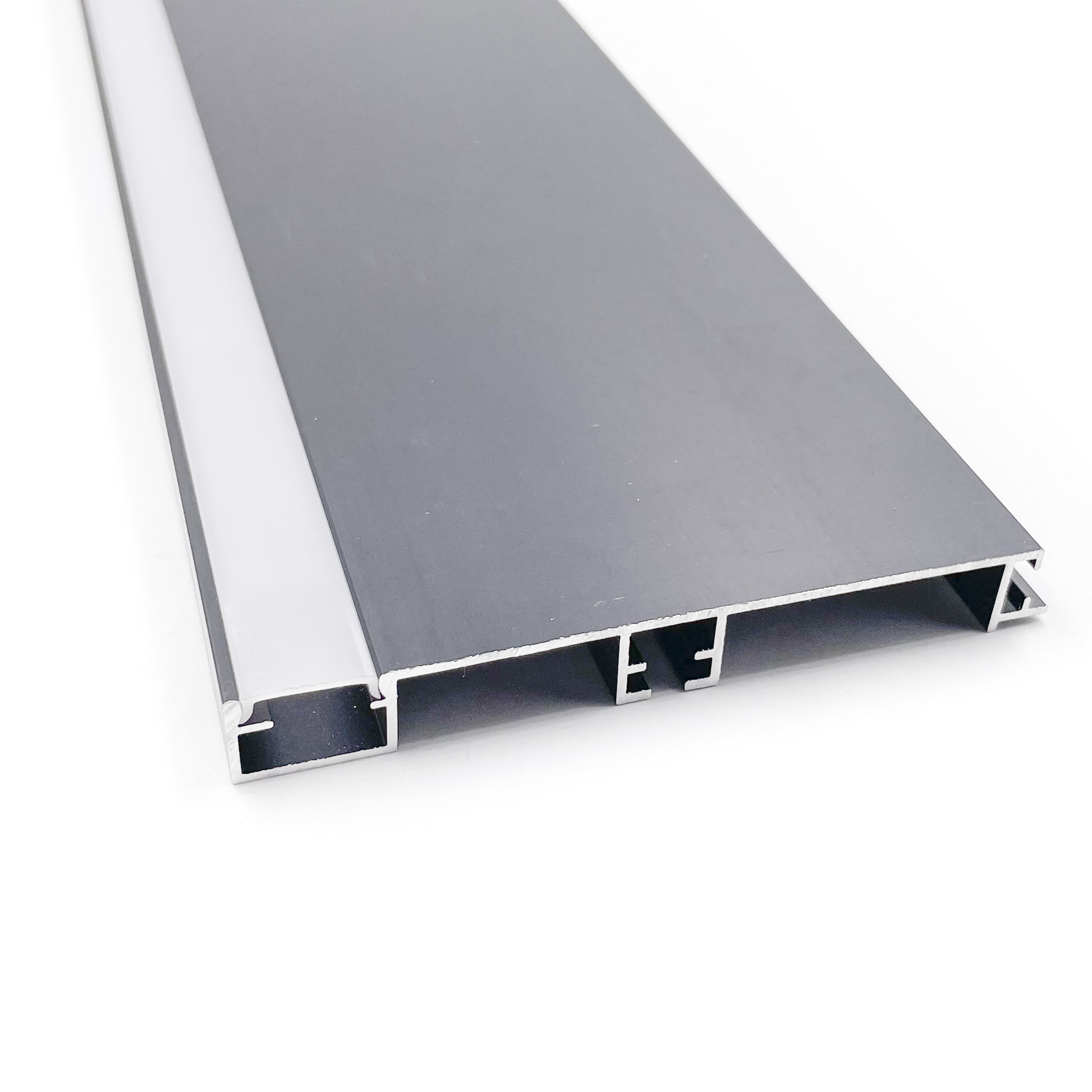 Led strip light baseboard profile Led baseboard lighting floor aluminum base plate