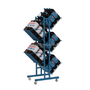 Organizer Showroom Racks With Basket cola Market Bottle Display Stands Shelf For Store selling stand