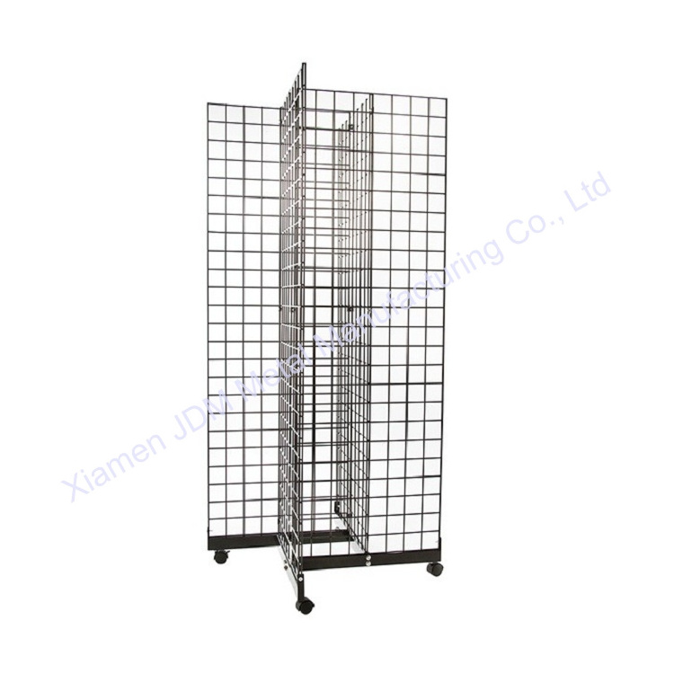 wire spinning display stand rotating hanger flooring revolving retail nuts snack shelves for chips food candy bins