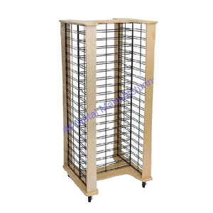 customize floor jeans hat stands racks clothing store shoes jewelry display shelf mesh wire