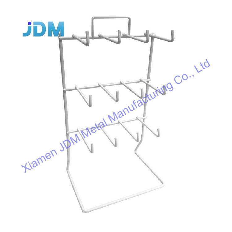 heavy metal tools paint rack for hardware tool display racks counter wire rack tools display stand