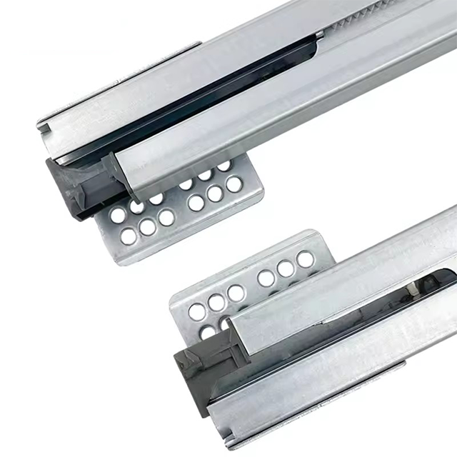 Kitchen Metal Soft Close Inner Drawer System Concealed Sliding Rail Double Wall Box Drawer Slide