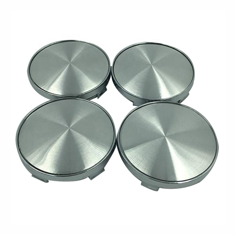 JDMotorsport88 4pcs Silver Car Auto Alloy Wheel Center Hub Caps Covers for BMW