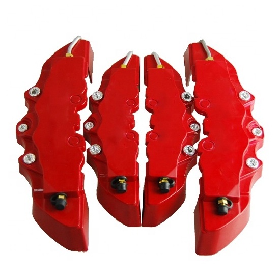 JDMotorsport88 JDM Racing 3D 3 Bolts Design Red Brake Caliper Cover Set