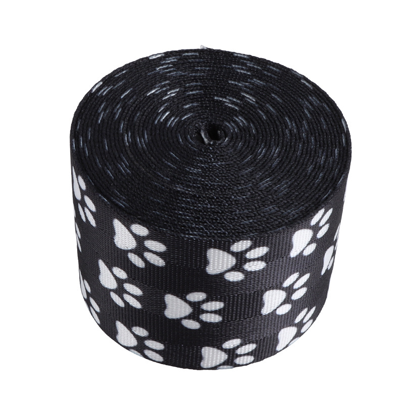 Wholesale JDM 360mm black polyester car coloured seat belt webbing for seatbelt safety belt