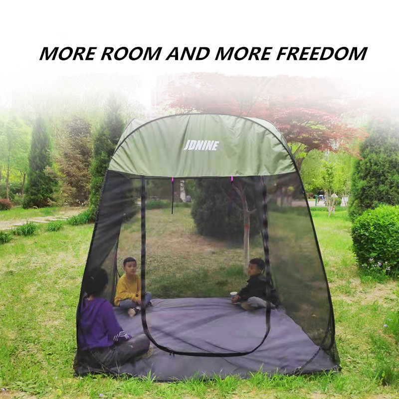 Summer Mesh Beach Tent Pop Up Portable Outdoor Mosquito Net Mesh Screen Beach Tent Sun Shade Shelter