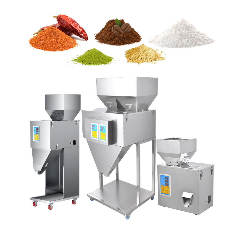 automatic powder filling machinery washing soap powder protein powder weighing and filling machine mini