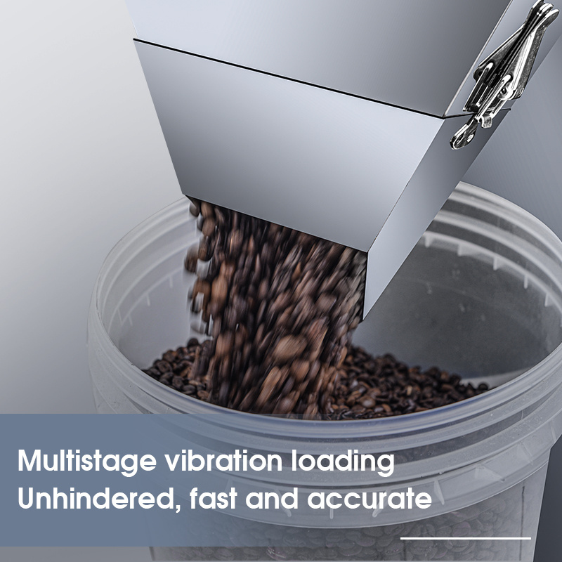 granule filling machine 999 g 500g 200g 100g manual seed coffee beans weigh and filling machine