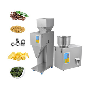 automatic digital control particle granule intelligent weighing filling machine rice seed grain nuts filling machine