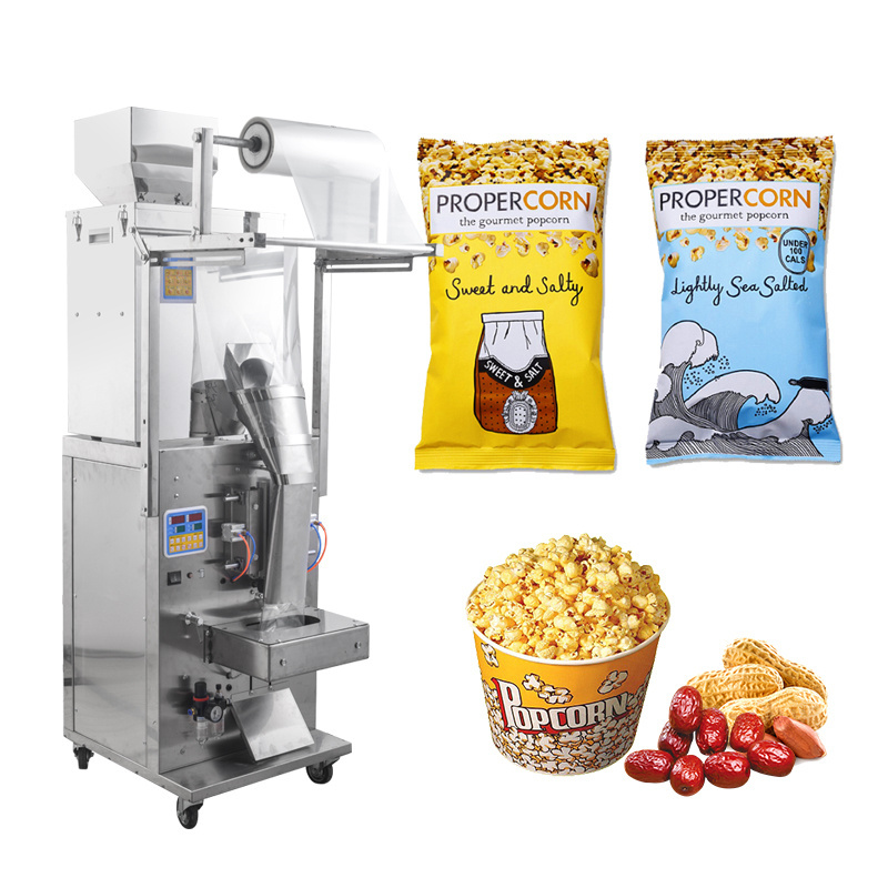 small hotel commercial sugar salt stick granular sachet packing packaging machine 5g 100g 200g 500g 1kg