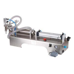 Semi automatic small water bottle liquid filling machine semi auto liquid soap filling machine