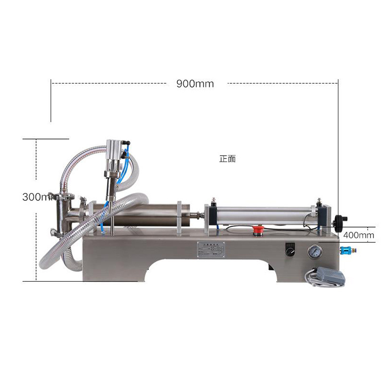 Semi automatic small water bottle liquid filling machine semi auto liquid soap filling machine