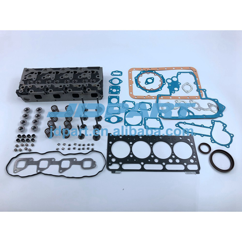 Kubota Engine V2203 Complete Cylinder Head With Cylinder Gasket