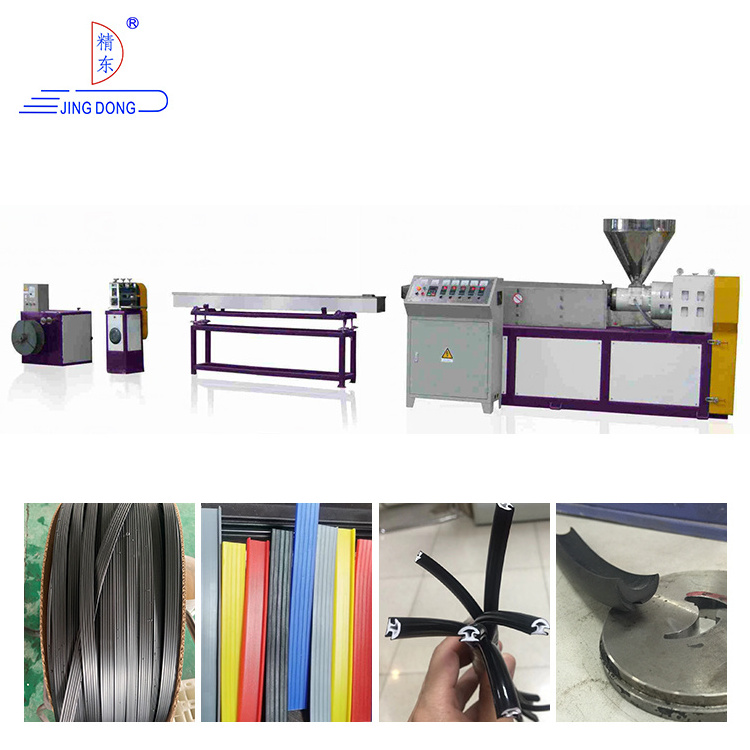 Rubber Extruder Machine Extruded Rubber Seals Strip For Door And Window Rubber Machine