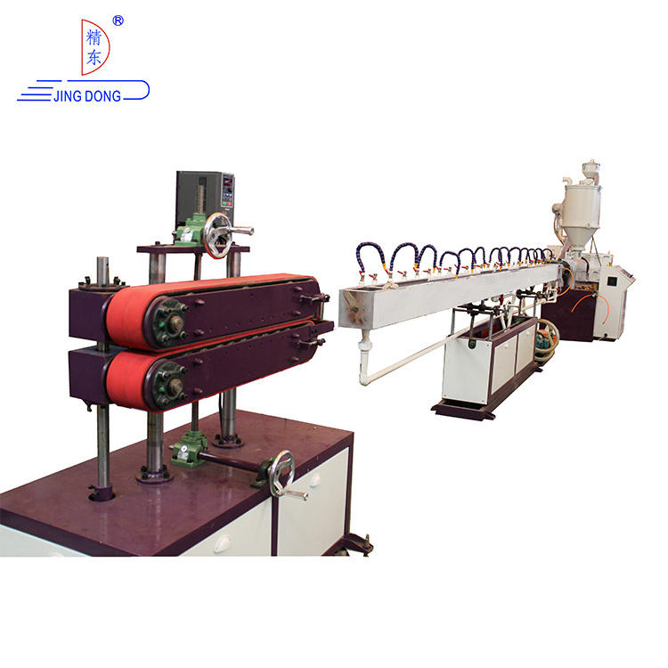 15KW Motor Power High Stable Speed No Indentation Pu Air Tube PVC Pipe Extruder Machine Production Line