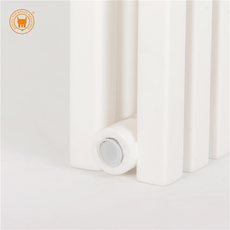 Heat Radiators Wall Heating White Vertical Oval Design Radiator