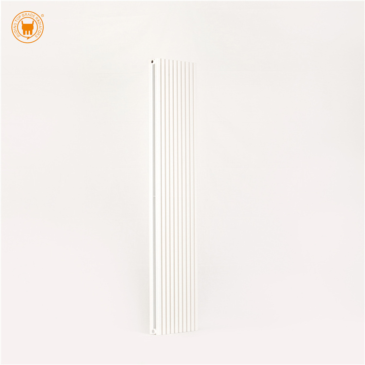 Heat Radiators Wall Heating White Vertical Oval Design Radiator