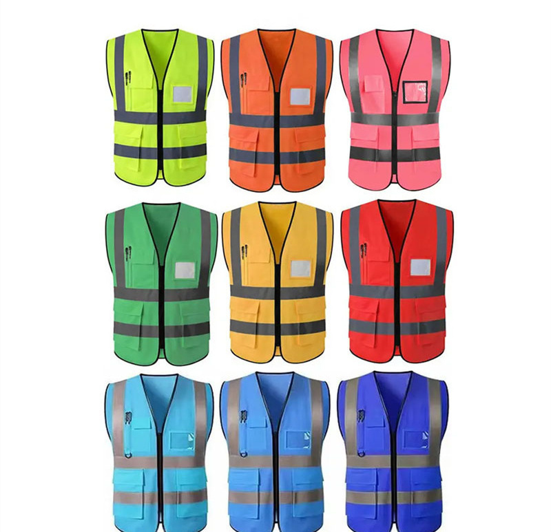 Customize all kinds of man safety vest bike reflect vest clothing High brightness reflection reflective vest