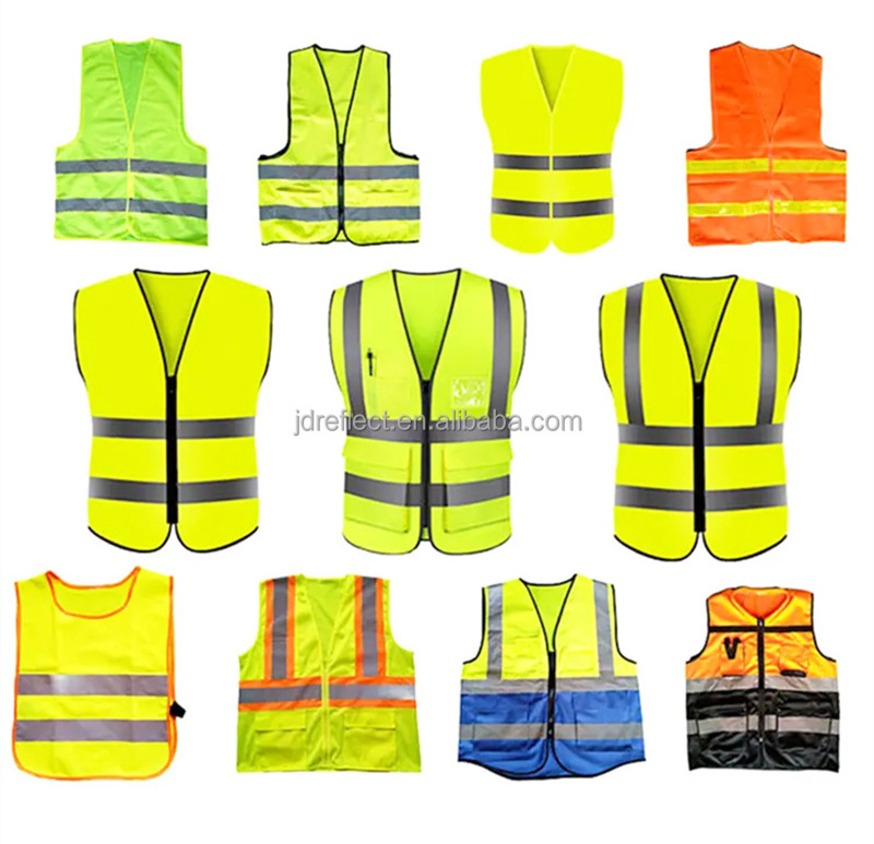 Customize all kinds of man safety vest bike reflect vest clothing High brightness reflection reflective vest