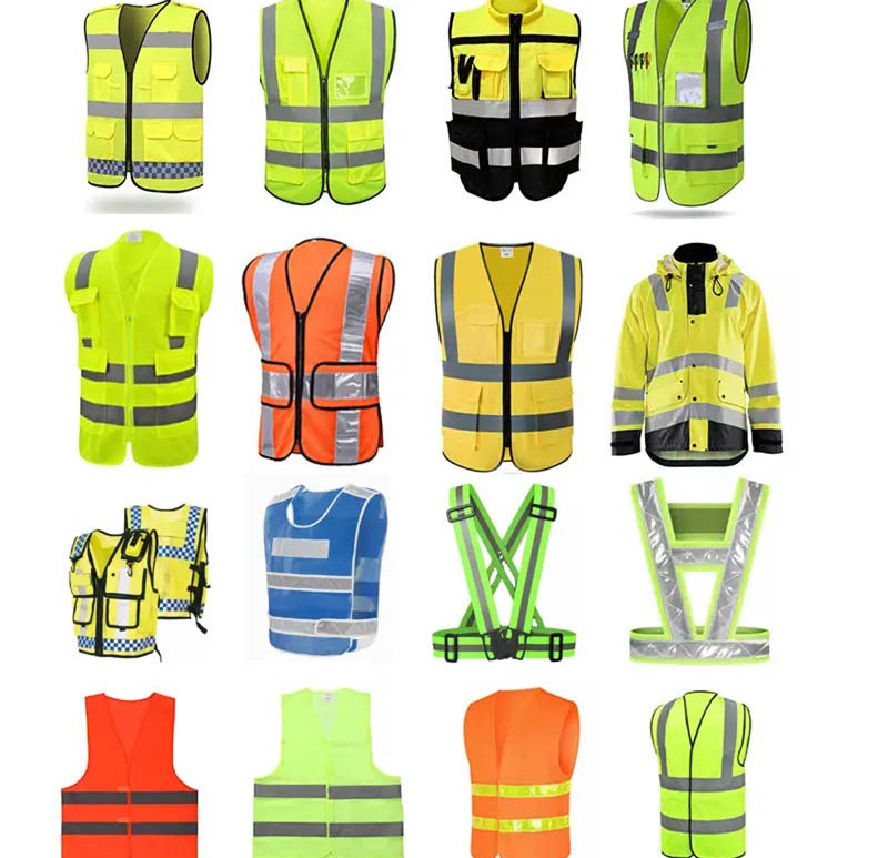 Customize all kinds of man safety vest bike reflect vest clothing High brightness reflection reflective vest