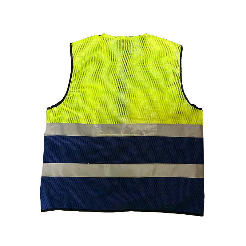 Construction Work reflective safety clothing breathable Top selling emergency High Visibility 3m reflective stripes safety vest