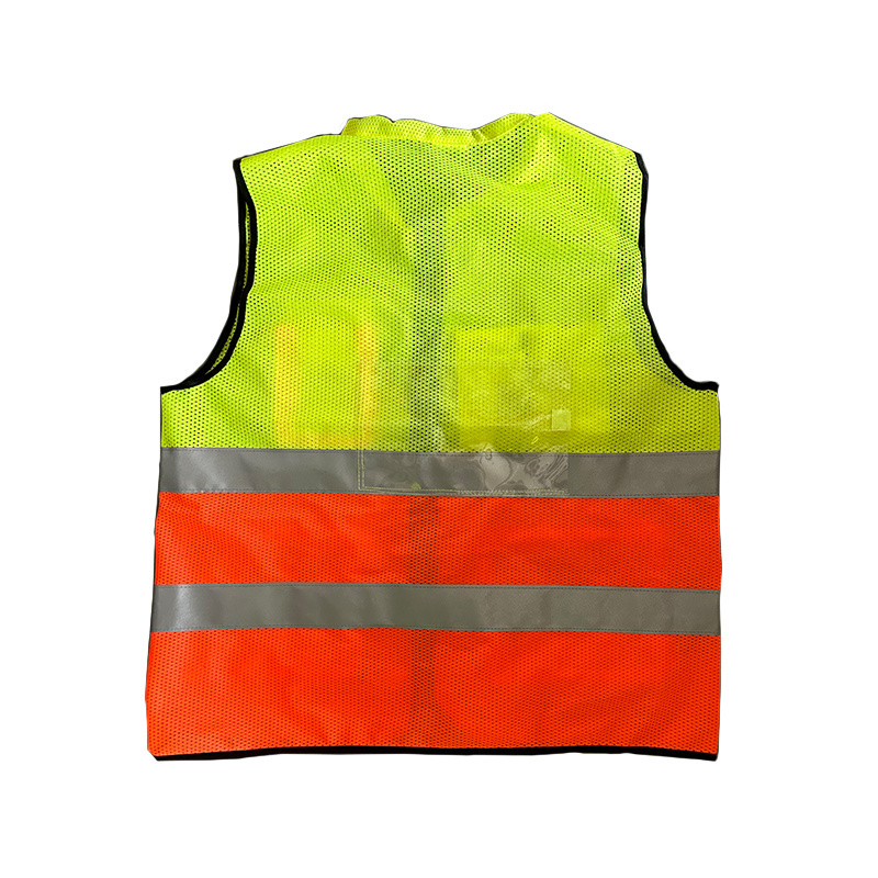 Construction Work reflective safety clothing breathable Top selling emergency High Visibility 3m reflective stripes safety vest