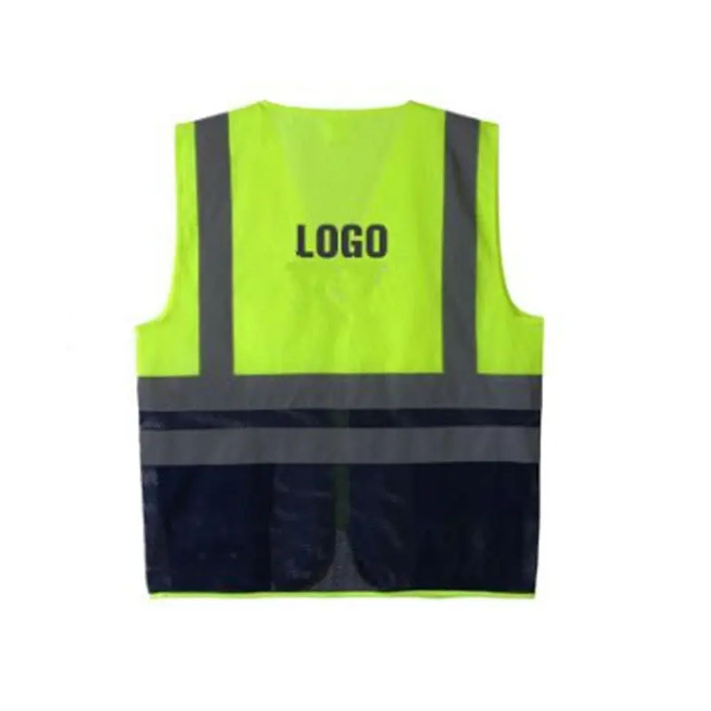 Safety Vests With Pocket Heavy Duty Winter Warm Work Safety Reflector Vest