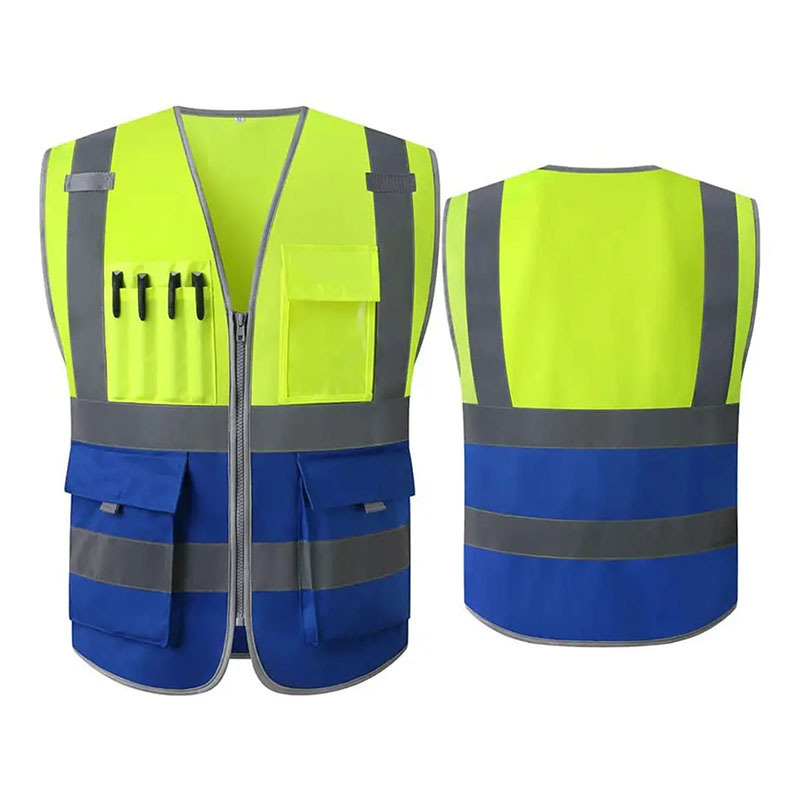 100% Polyester Mesh Reflective Safety Vest with ANSI/Isea 107-2020