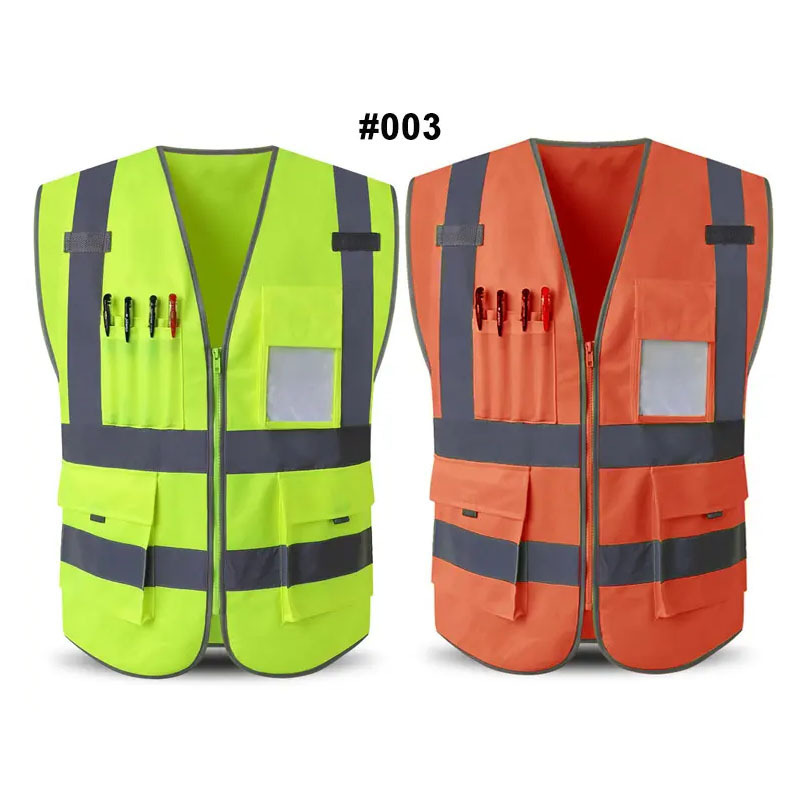 100% Polyester Mesh Reflective Safety Vest with ANSI/Isea 107-2020