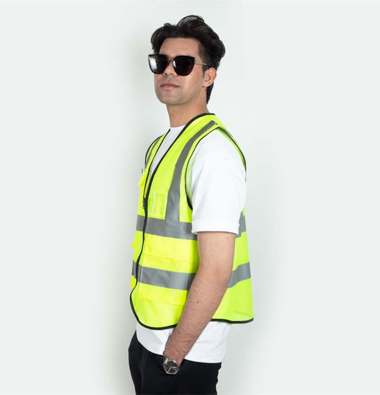 vest safety logo  tool vest work shirt industrial safety for work protection summer sun visibl press vest work