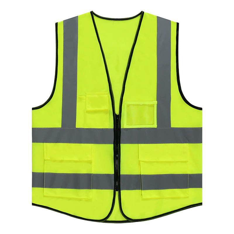 Class 2 reflect construction safety vest jackets  mesh reflective black safety life jackets delivery reflective jackets