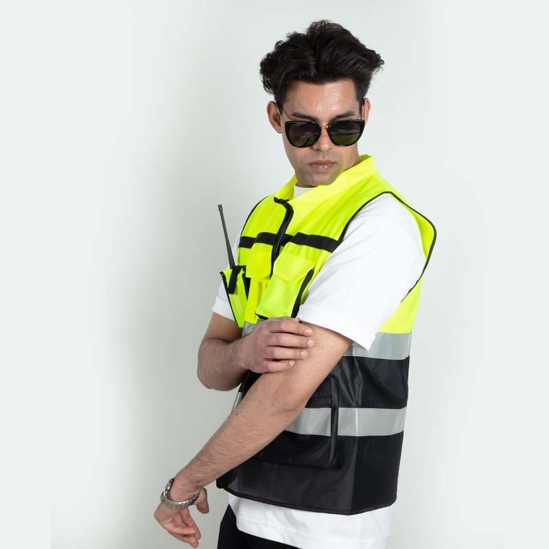 safety reflector vest Pink Reflective Safety Vest Workwear Hi Vis Durable vest with Reflective Tapes