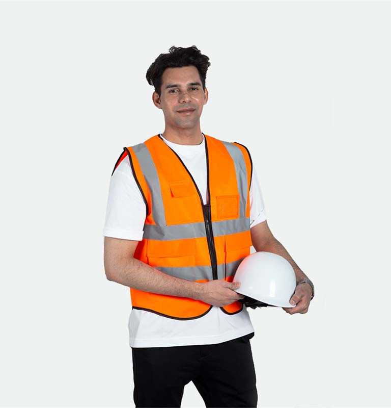 security safety vest work jacket construction black airbag jacket drill fabric paramedic vest mesh safety vests