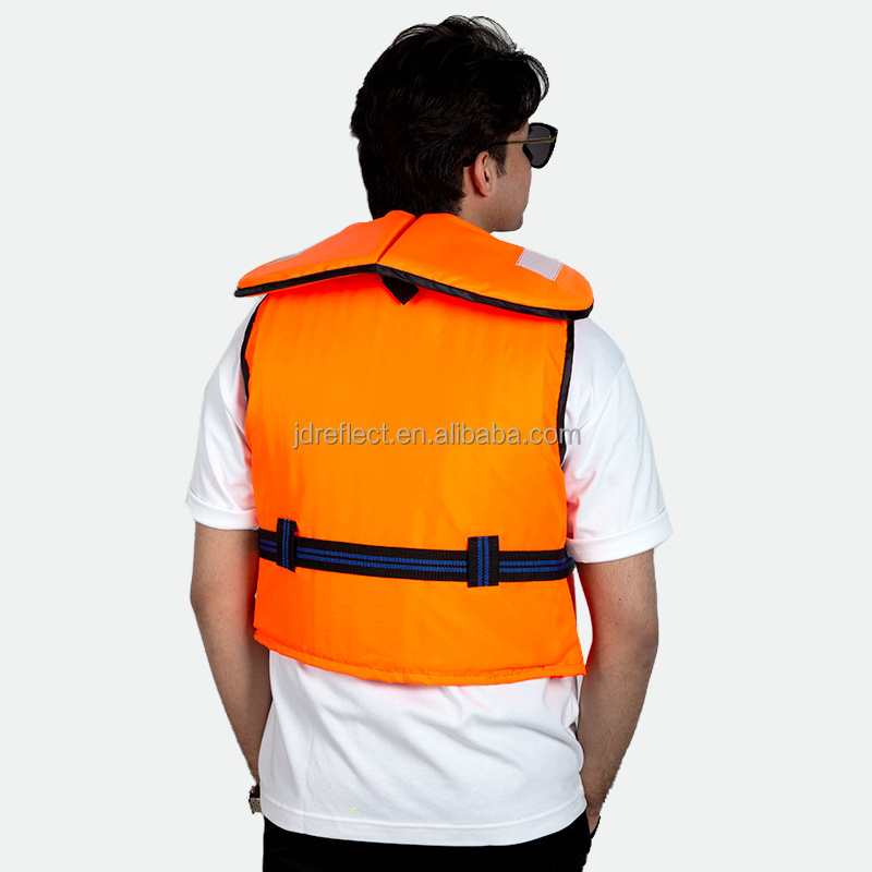 More popular Life Vest Custom Logo Floating Life Jacket EPE foam Marine Cheap Vest for Adult Life Jacket