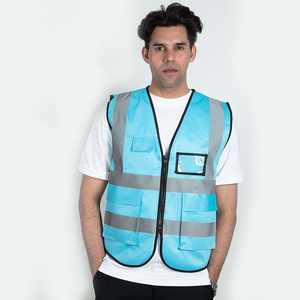 security safety vest work jacket construction black airbag jacket drill fabric paramedic vest mesh safety vests