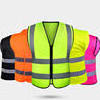 Factory Custom Security Jacket Construction High Visibility Work Reflector Clothing Signaling Safety Reflective reflector vest