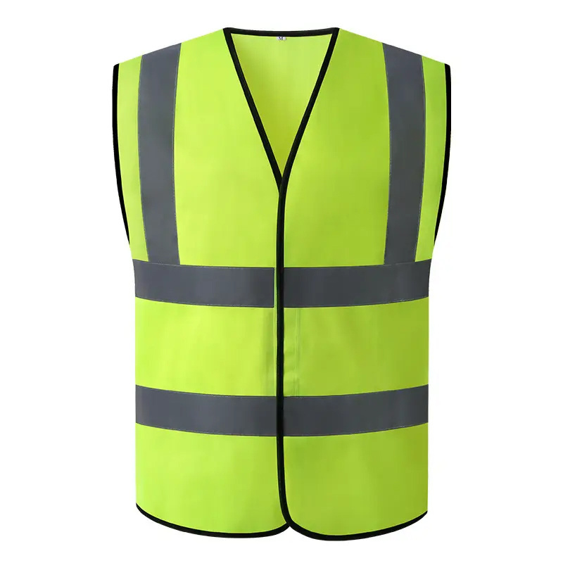 Custom logo high visible  safety vest high visibility class 3 reflector jacket with multi pockets ID window