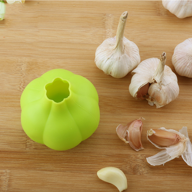 Silica Gel Garlic Peeler Silicone Garlic Peeler Easy Roller Tube Useful Garlic Odorfree Kitchen Tool