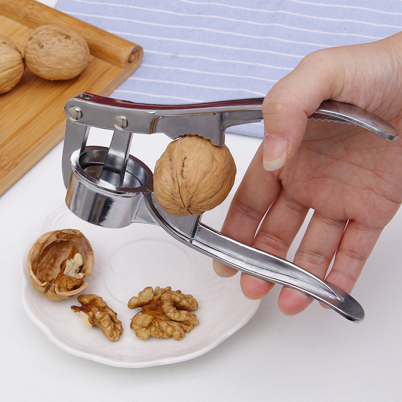 Kitchen Gadgets Multifunctional Garlic Press Crusher Stainless Steel