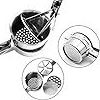 Potato Ricer Masher Premium Stainless Steel 3 Interchangeable Discs Manual Onions Potato Ricer