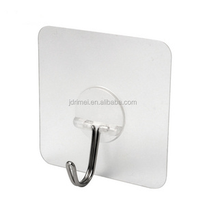 304 stainless steel wall mounted adhesive hook for bathroom