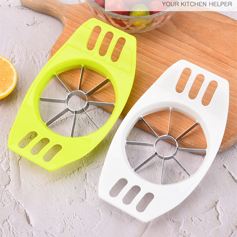 Stainless Steel Apple Corer Cutter 3.5 Inch Apple Slicer 8-Blade Apple Divider