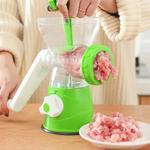 Household Rotary Cheese Grater Salad Shredder Vegetable Slicer Manual Meat Grinder