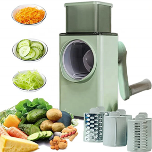 Rotary Vegetables Chopper Cheese Grater Veggie Chopper Round Onion Chopper