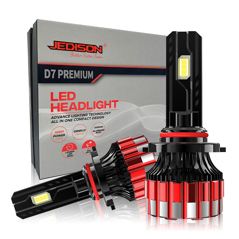 D7 9005 9006 Car LED Headlight Bulb 110W 20000LM H4 H11 Headlights 12V 24V H7 LED Car Light for Truck