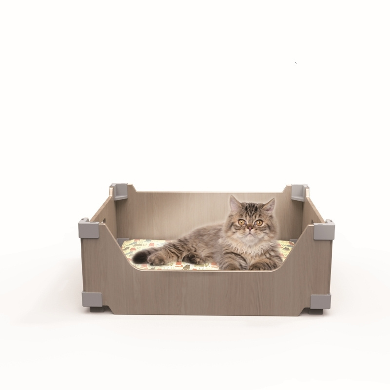 Pet products pet beds & accessories luxury durable pet sofa cat bed for small medium and large cats