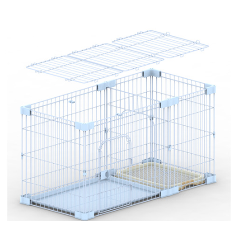 wholesale dog cage large pet fence indoor dog kennels cages with tray